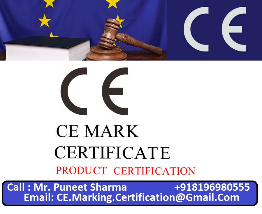 CE Mark Certificate Product Certification
